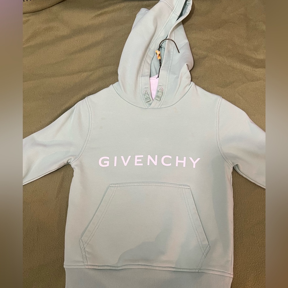 Givenchy Pale Gray Pullover Hoodie
